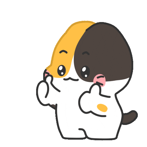 Praise 고양이 Sticker
