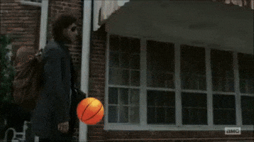 The Walking Dead Basketball GIF