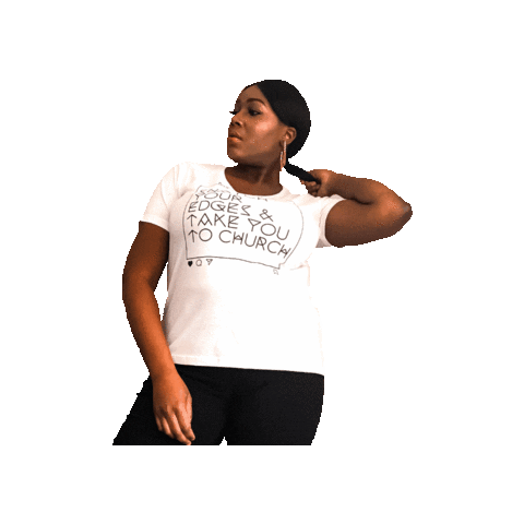 Tshirt Black Girl Magic Sticker by Entice The Brand