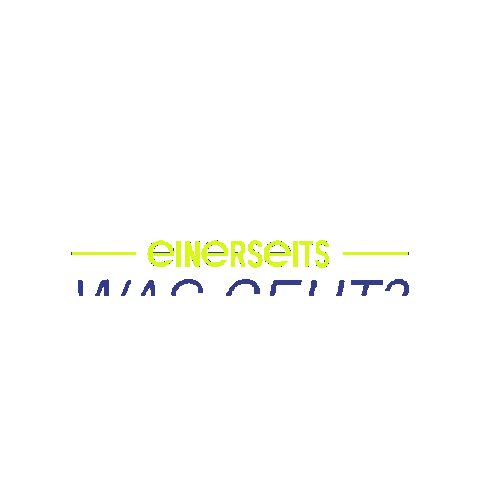 Sticker by Einerseits Magazin