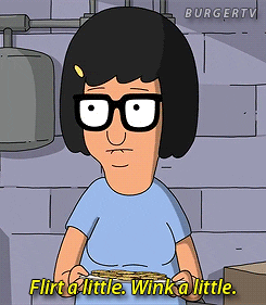 wink a little bobs burgers GIF