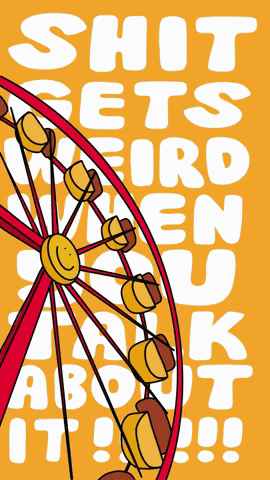 Ferris Wheel Orange GIF