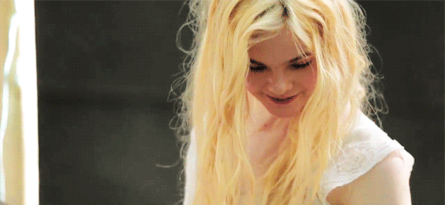 Elle Fanning GIF