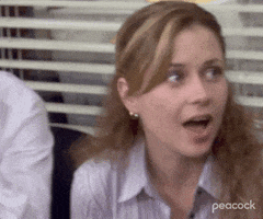 Shocked Season 3 GIF by The Office