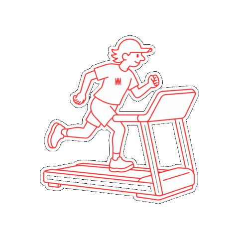 Run Running Sticker by Commando