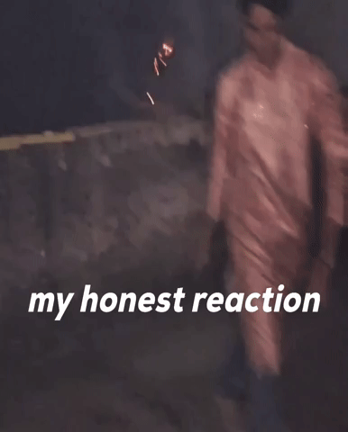 My Honest Reaction GIF