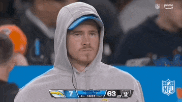 Sad Los Angeles Chargers GIF by NFL