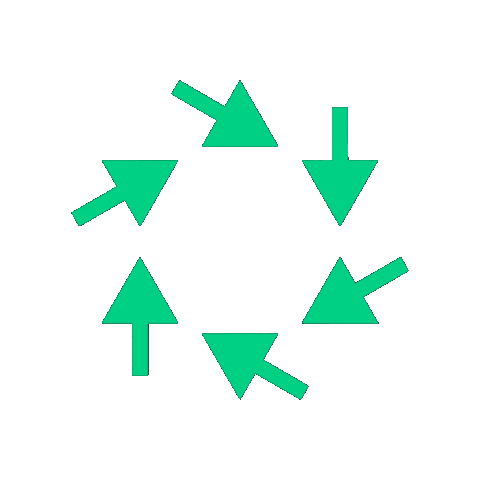Stars Arrows Sticker