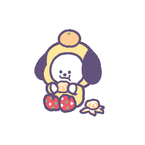 Winter Chimmy Sticker by BT21