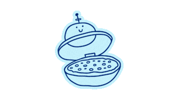 Pizza Pizza Sticker Sticker by StellarPizza