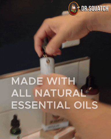 Nourish Essential Oils GIF by DrSquatchSoapCo