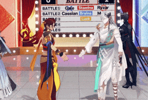 Vtuber Handshake GIF