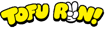 Tofu Run Sticker