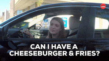 Drive Thru Burger GIF by BuzzFeed