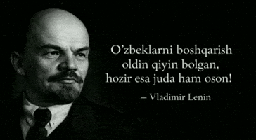 Vladimir Lenin Uzbek GIF
