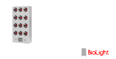 Biohacker Red Light Therapy Sticker by Biolight Shop