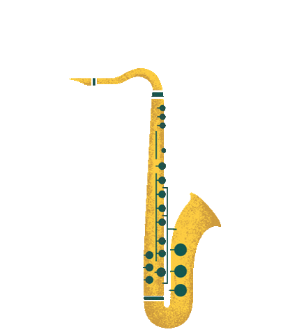 Samba Sax Sticker by nucleo.chorosamba