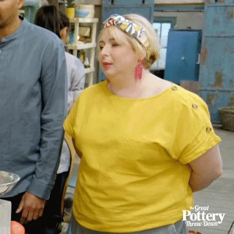 Cracking Up Lol GIF by The Great Pottery Throw Down