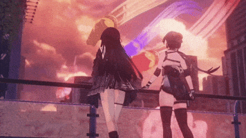 Chisa Kuchiha Rover Honami City Wuthering Waves GIF