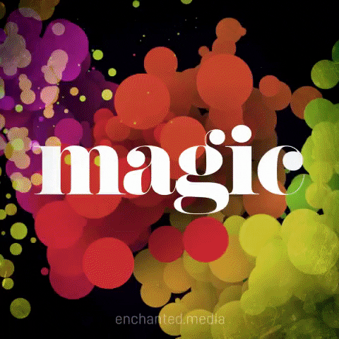 EnchantedMedia animation text surprise magic GIF
