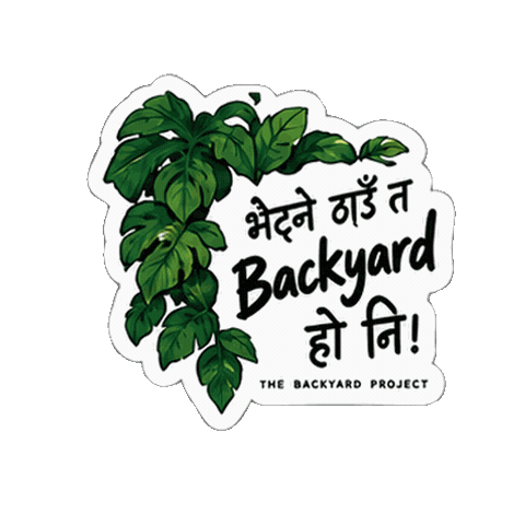 Sticker by The Backyard Project