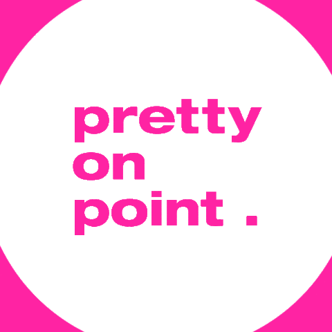 prettyonpoint Sticker