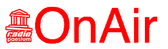 On Air Neon Sticker by Radio Paestum