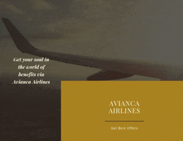 Avianca Airlines GIF