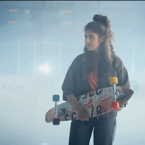 Ice Hockey Girl GIF by Zurich Insurance Company Ltd
