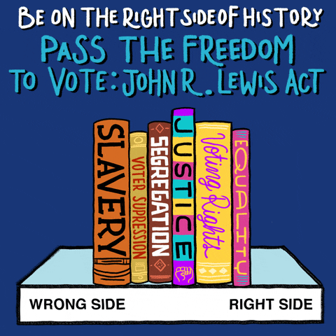 Voting Rights Books GIF by Creative Courage