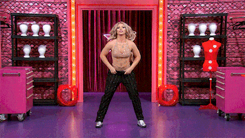 Britney Spears Changing Clothes GIF by RuPaul's Drag Race