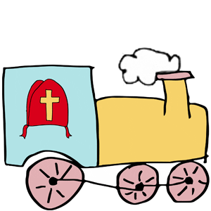 Sinterklaas Sticker by Leonie van Zonneveld