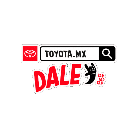 Tap Dale Sticker by Toyota México