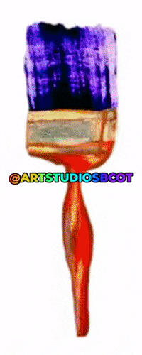 Artstudiosbcot painting sketchbook paintbrush artgif GIF