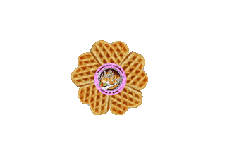 Waffle Keyfs Sticker