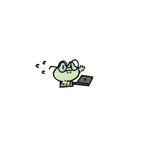 Frog Sticker