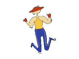 Happy Sticker