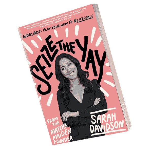 Sarah Davidson Sticker by Matcha Maiden