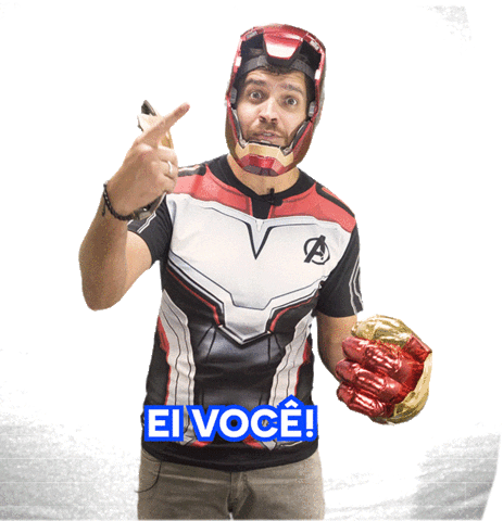 Marvel Ironman Sticker by Programa O BOA!