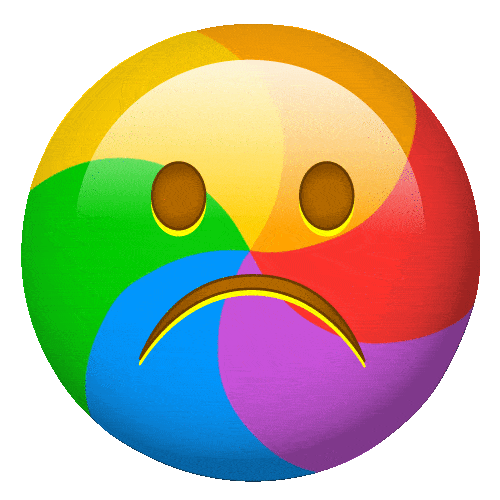 Sad Emoji Sticker by jessicavwalsh