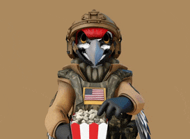 Special Forces Eating Popcorn GIF by Hard Head Veterans