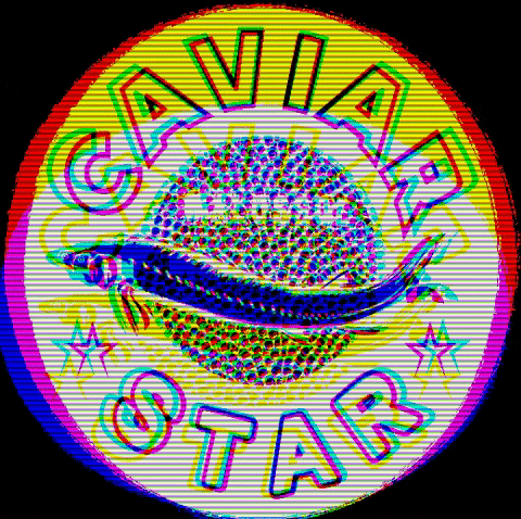 CaviarStar retro ot gourmet caviar GIF