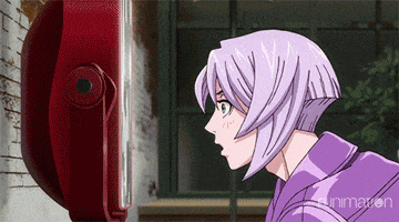 double decker watching tv GIF by Funimation