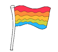 Proud Gay Pride Sticker by Christian Love