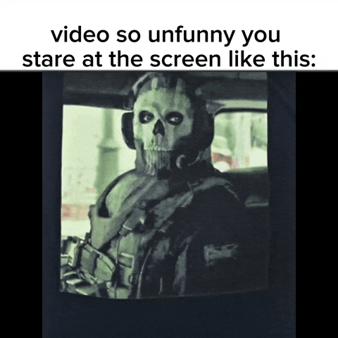 Very Unfunny Video Like Sybau GIF