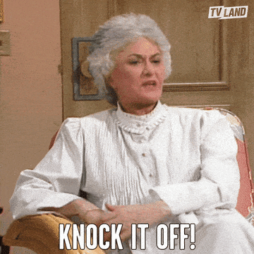 Giphy - Stop That Golden Girls GIF by TV Land