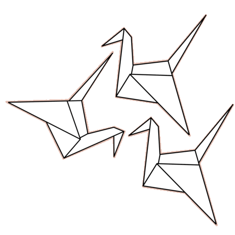 Pink Bird Sticker by anchetulil