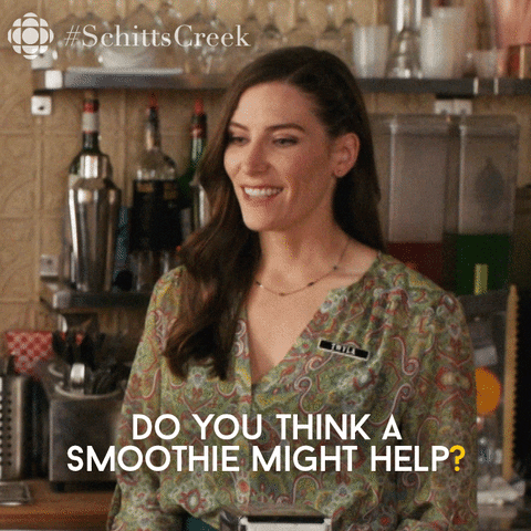 Do you think a smoothie might help GIFs - Get the best GIF on GIPHY