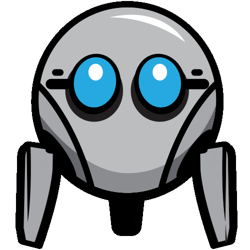 Orange Nebula Sticker