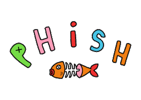 Fish Lightning Sticker